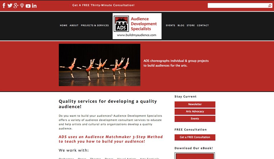 Audience Development Specialists — New Rosebrook Media Site