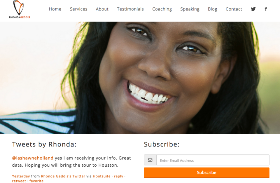 Rhonda Geddis Website